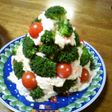 クリスマスツリーサラダ