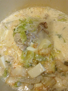 豚しゃぶと豆腐の豆乳スープ-レシピのメイン写真
