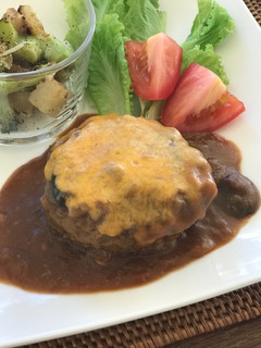 【簡単】煮込みハンバーグ【ふわふわ】-レシピのメイン写真