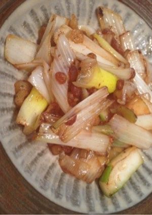★下仁田ネギで★バター醤油炒め-レシピのメイン写真