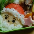 クリスマスにサンタのキャラ弁♪