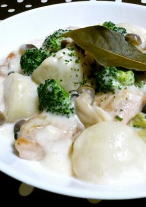 鮭とカブと白菜のチーズホットミルク煮-レシピのメイン写真