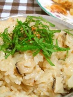 生姜たっぷり炊き込みご飯♪-レシピのメイン写真