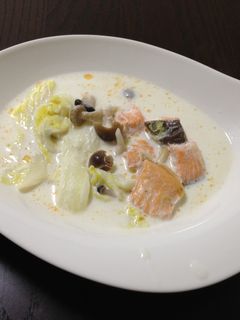 とろ〜り白菜と鮭としめじのクリーム煮☆-レシピのメイン写真