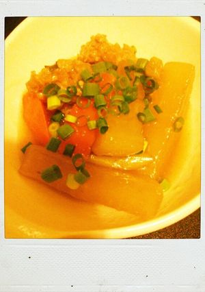 大根と海老ﾀﾞﾝｺﾞの煮物(^^)-レシピのメイン写真