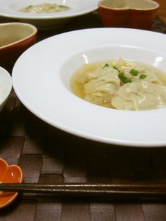 水餃子(昆布茶スープ)-レシピのメイン写真
