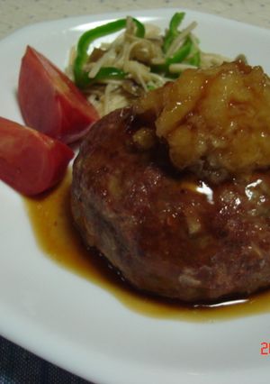 *たまねぎたっぷり♪照り焼きハンバーグ*-レシピのメイン写真