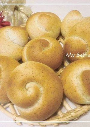香ばしい♪小麦胚芽のうずまきパン-レシピのメイン写真