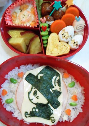海苔でキャラ弁　チョッパー-レシピのメイン写真