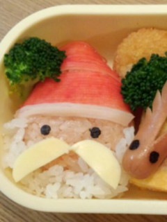 サンタクロース(キャラ弁)-レシピのメイン写真
