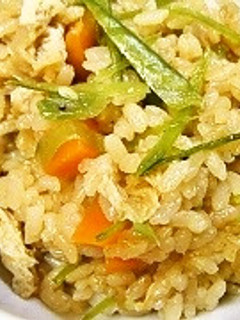 味噌風味炊き込みご飯-レシピのメイン写真