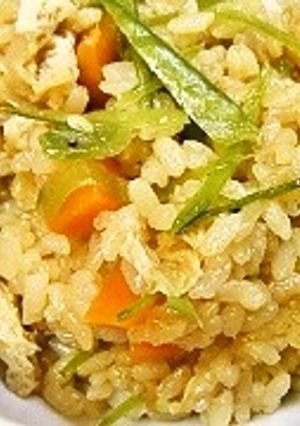 味噌風味炊き込みご飯-レシピのメイン写真
