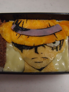 ワンピース ルフィー弁当-レシピのメイン写真