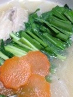 大根と手羽先の絶品塩麹鍋♪コラーゲン☆-レシピのメイン写真
