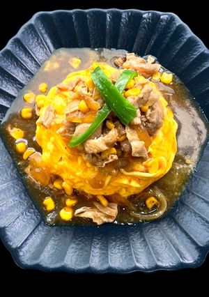 焼肉オムライス食べてnice-レシピのメイン写真