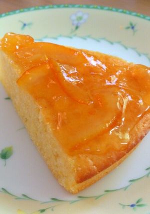 簡単シンプル★丸ごと柚子のケーキ★微糖-レシピのメイン写真