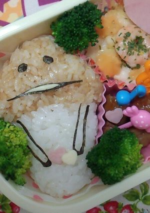 キャラ弁　なめこ栽培キット-レシピのメイン写真