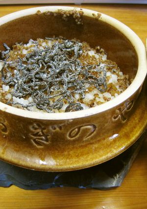香ばしい❤そば茶炊き込みごはん＋塩昆布-レシピのメイン写真