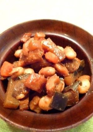 具だくさん五目豆の味噌煮-レシピのメイン写真