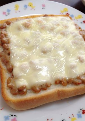 発酵で元気に♪＊納豆チーズトースト-レシピのメイン写真