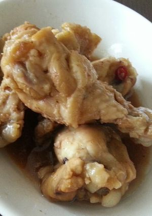 照りっと手羽元の甘辛うま煮込み-レシピのメイン写真