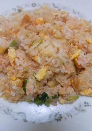 タラコと長ねぎと卵でチャーハン-レシピのメイン写真