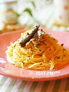 オイルサーディンと玉ねぎの和風パスタ☆-レシピのメイン写真