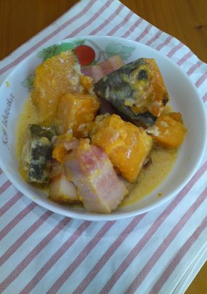 カボチャのミルク煮（砂糖なし）-レシピのメイン写真