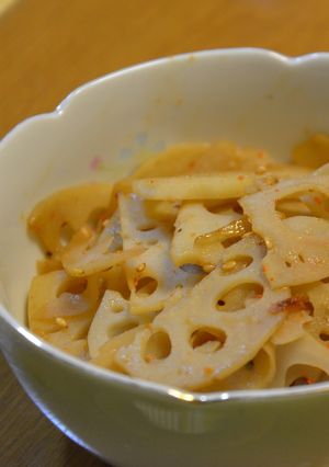 れんこんのピリ辛炒め（蓮根のきんぴら）-レシピのメイン写真