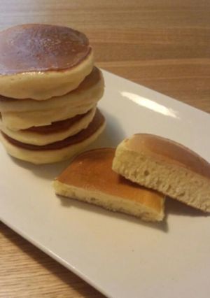 小麦粉から作るホットケーキ-レシピのメイン写真