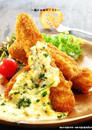 ■サクサクジューシー♪鶏むね肉のフライ■-レシピのメイン写真