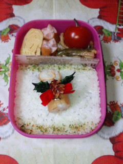 クリスマスのお弁当に☆いなりノエル-レシピのメイン写真