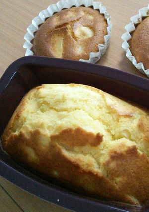ホットケーキMixで簡単パウンドケーキ☆-レシピのメイン写真