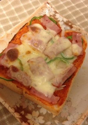 我が家の旨旨ピザトースト❤-レシピのメイン写真