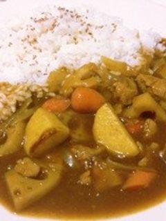 さつまいもと蓮根の激ウマ和風カレー-レシピのメイン写真