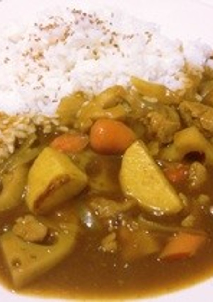 さつまいもと蓮根の激ウマ和風カレー-レシピのメイン写真