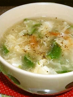 あったかちゅるん 中華スープ-レシピのメイン写真