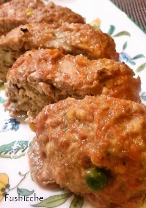 豪華★カラフル豆腐ミートローフ-レシピのメイン写真