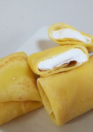 牛乳なし♪もちもちクレープ生地-レシピのメイン写真