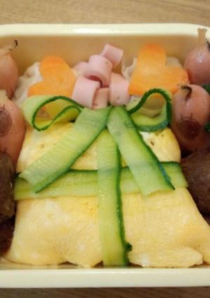プレゼント弁当（キャラ弁）-レシピのメイン写真