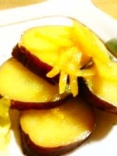 さつまいもの柚子煮:)-レシピのメイン写真