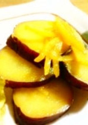 さつまいもの柚子煮:)-レシピのメイン写真