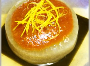 冬の超定番！ふろふき大根のゆず味噌添え-レシピのメイン写真