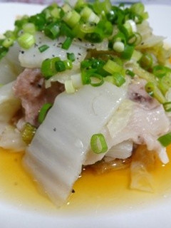 簡単 白菜と豚肉の重ね蒸し-レシピのメイン写真