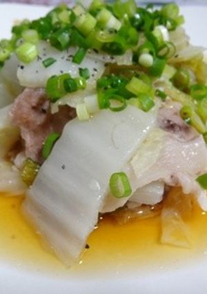 簡単　白菜と豚肉の重ね蒸し-レシピのメイン写真