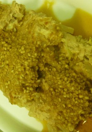 鶏のひき肉ともやしのごま入りポン酢がけ-レシピのメイン写真