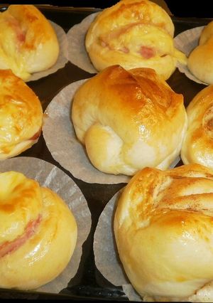 ベーコンチーズパン-レシピのメイン写真