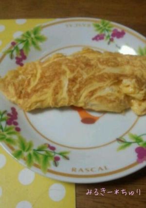 これだけで＊美味しいチーズin卵焼き-レシピのメイン写真
