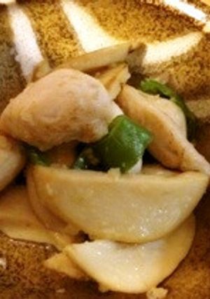 ★ササミとエリンギの塩麹炒め★-レシピのメイン写真