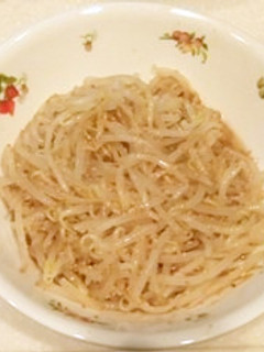 副菜&おつまみにピッタリ和風もやしナムル-レシピのメイン写真